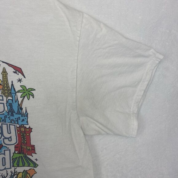 Disney Walt Disney World Attractions Opening Dates Graphic Shirt Adult Large - Picture 7 of 10